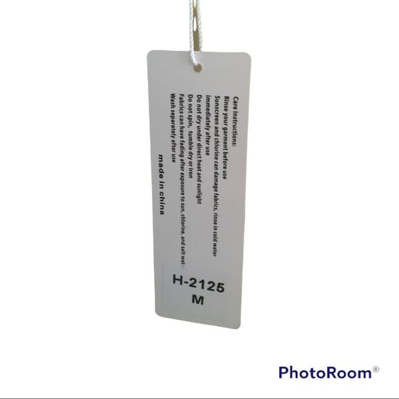 Stylish Yellow Medium Swim Suit NWT - Picture 5 of 5